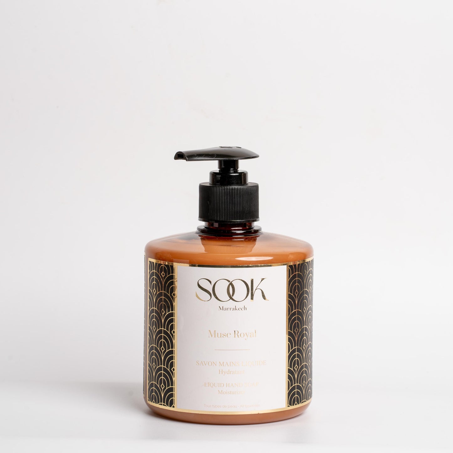 Sook Marrakech - Savon liquide hydratant pour les mains "Musc Royal" 500ml