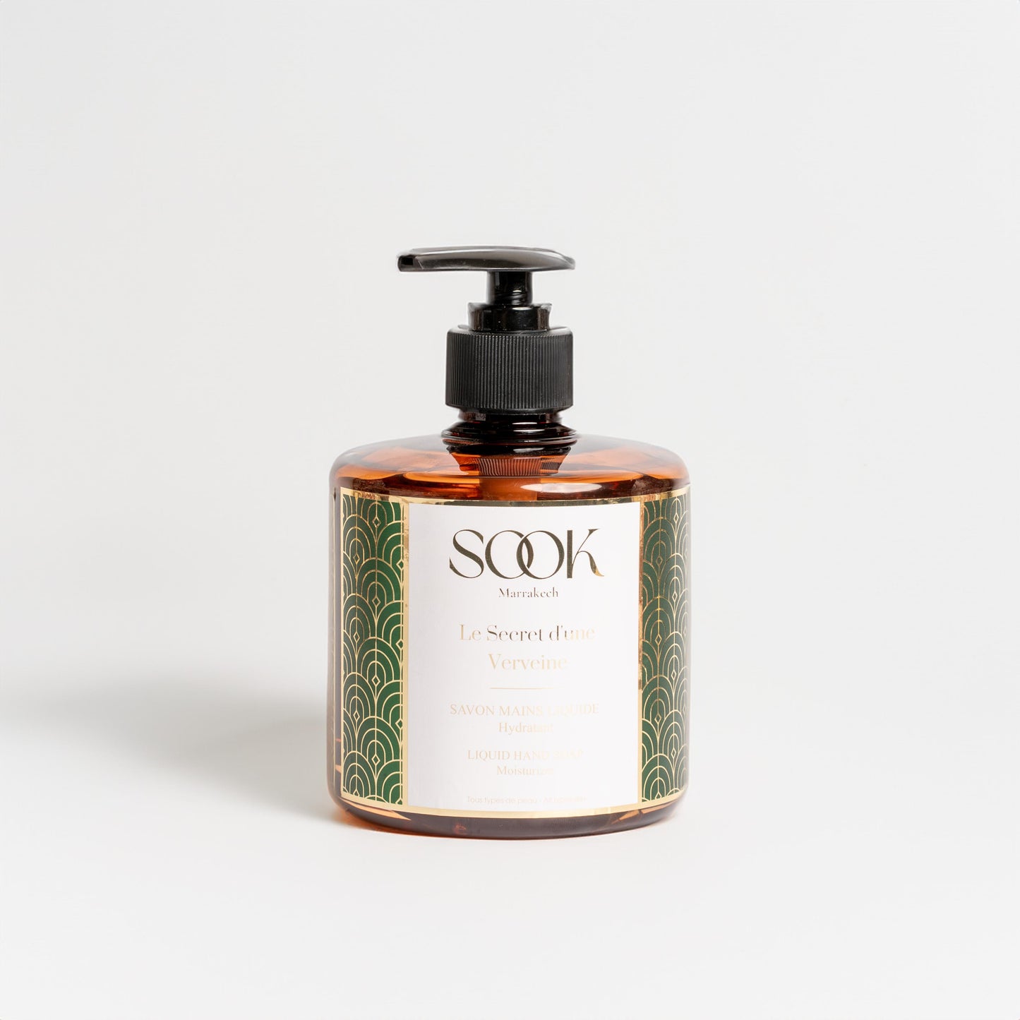 Sook Marrakech - Savon liquide hydratant pour les mains "Le Secret d'Une Verveine" 500ml
