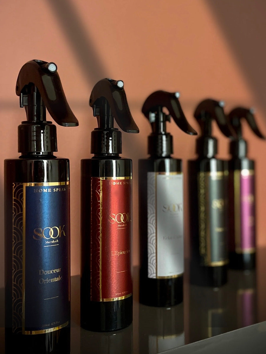 Parfum d'ambiance de luxe Maroc - Diffuseur bâtonnets Marrakech Maroc
