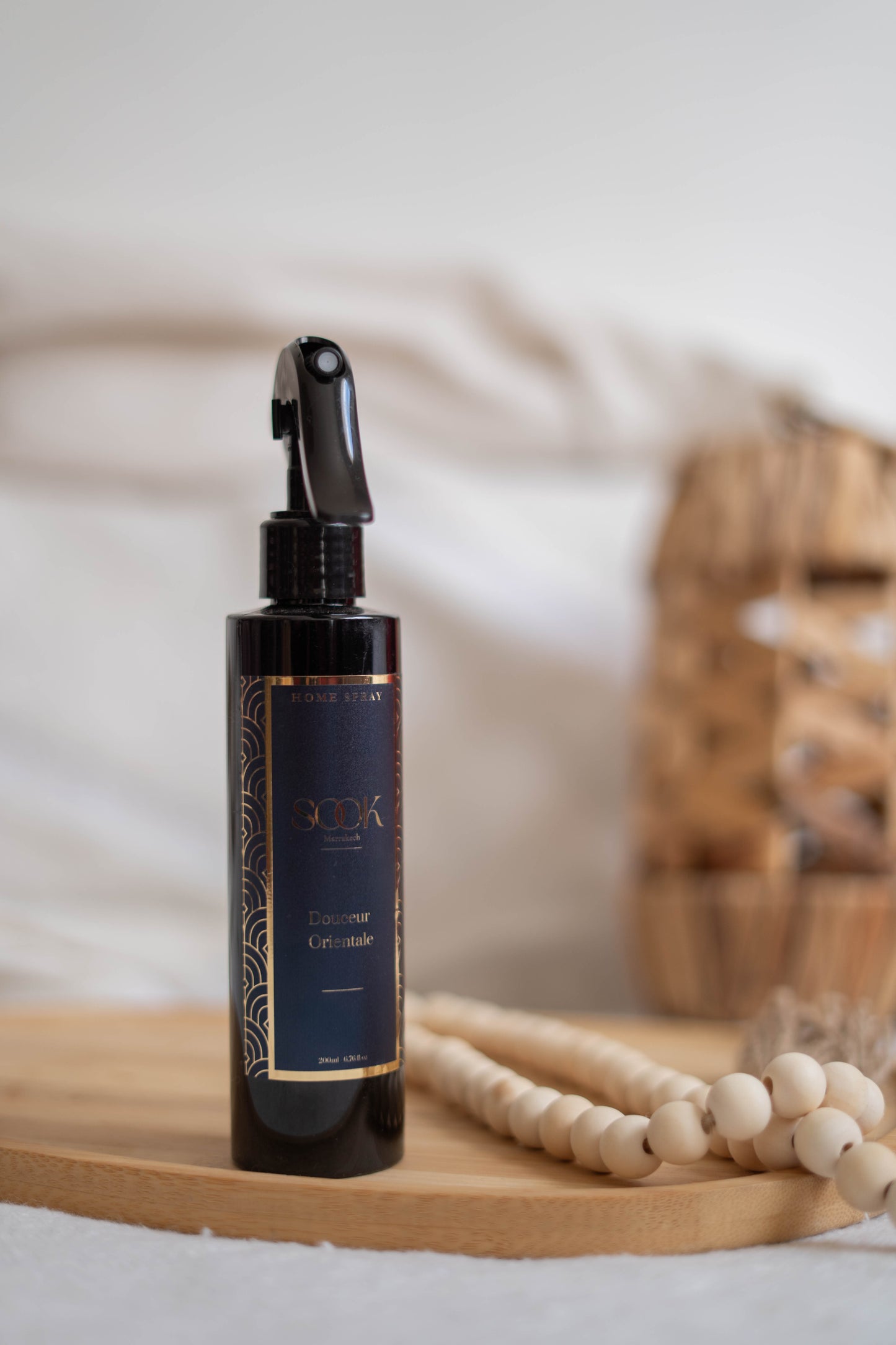 Sook Marrakech | Spray d’Ambiance – Douceur Orientale 200ml | Brume Maison Made in Morocco