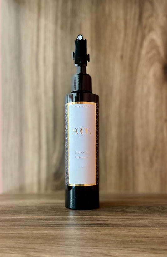 Sook Marrakech | Spray d’Ambiance – Douceur Orientale 200ml | Brume Maison Made in Morocco